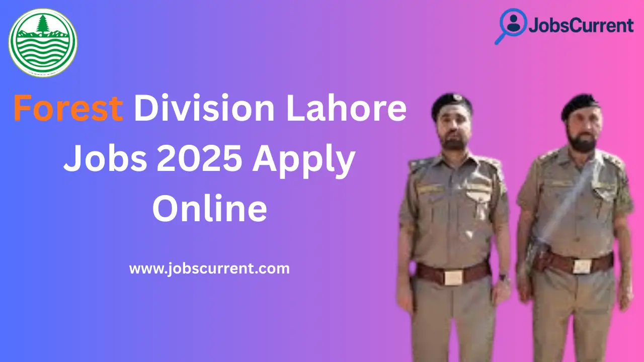 Forest Division Lahore Jobs 2025